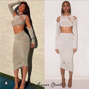 Tyrell Asymmetric tank set kylie jenner